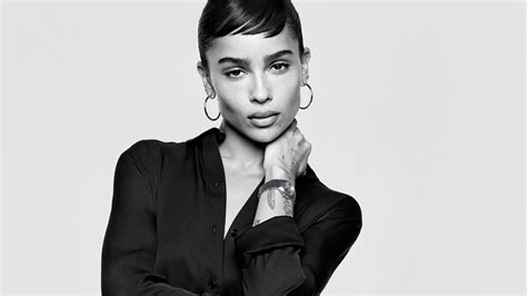 Zoë Kravitz Becomes The Latest Face Of OMEGA .